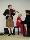 Keith Smith and Muriel Johnstone at the Ball in Hakone